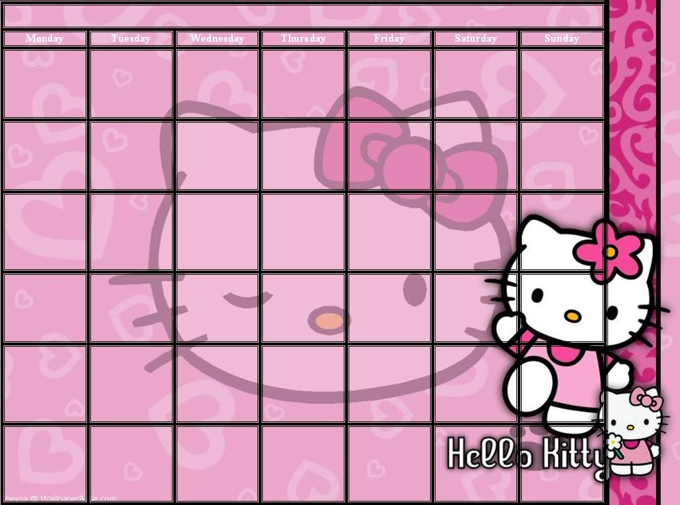 hello_kitty_calendar_template_free_2