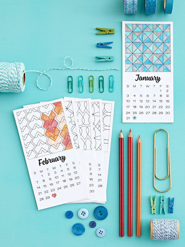 20 Free Printable Calendars For 2016