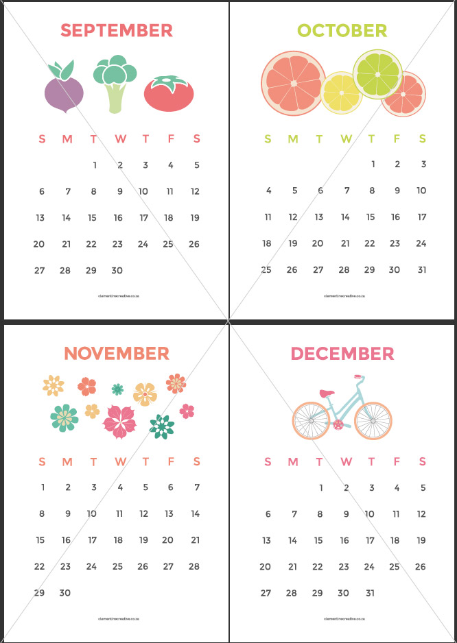 8 Best Images Of Cute Monthly Calendar Printable