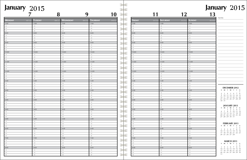 8+ Printable Appointment Calendar