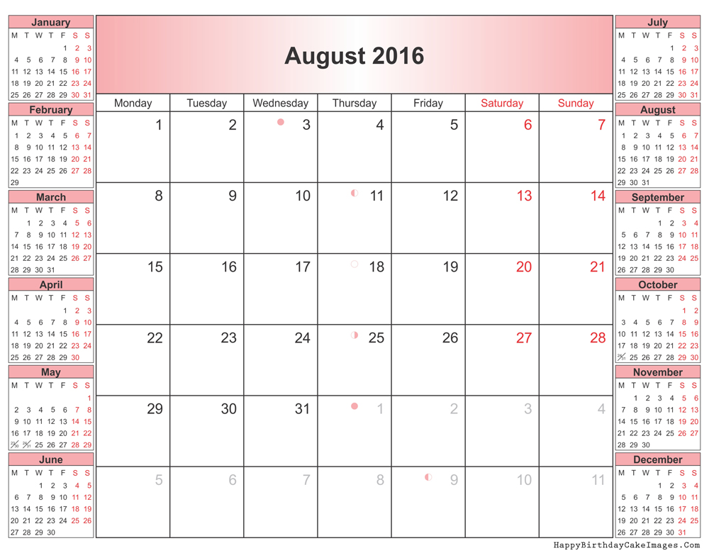 Free Printable Calendars Waterproof – Calendar Template 2019