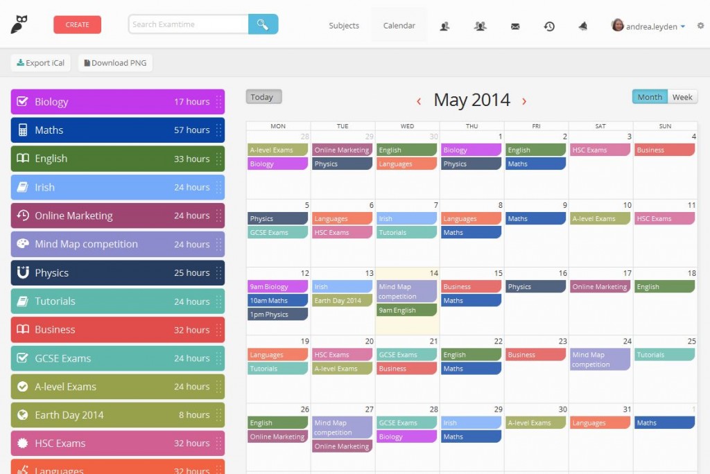 Create A Revision Timetable With Examtime’s New Study Tool