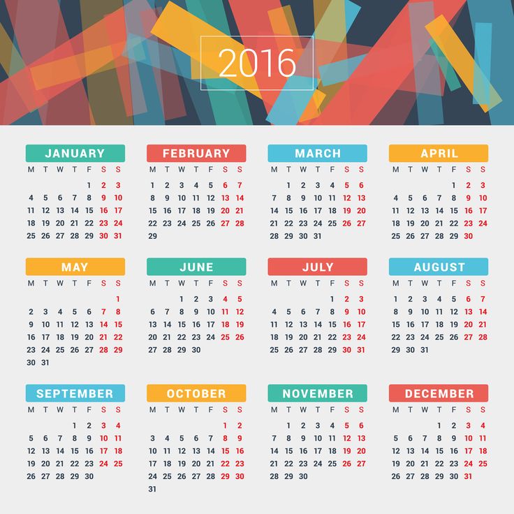 Free Calendar 2016
