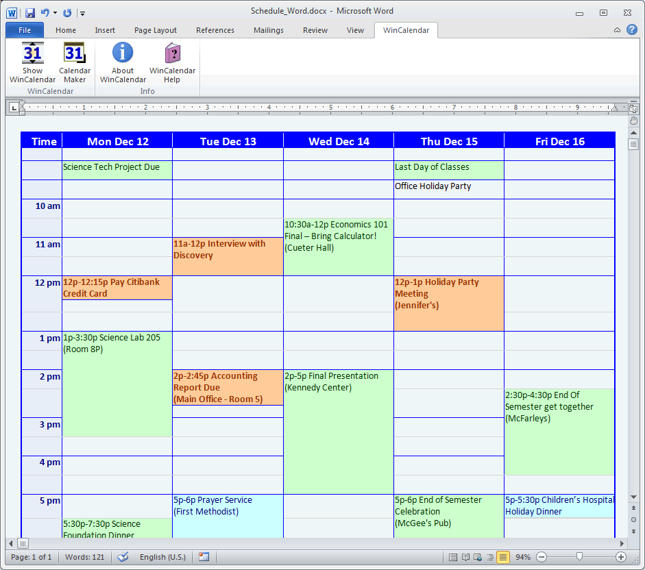 Printable Calendar Creator Calendar Template 2022