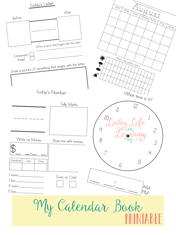 Free Printable Calendar Book