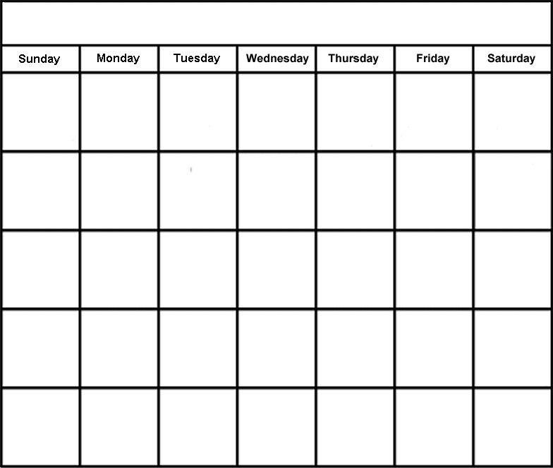 Monthly Calendar Template With Hours