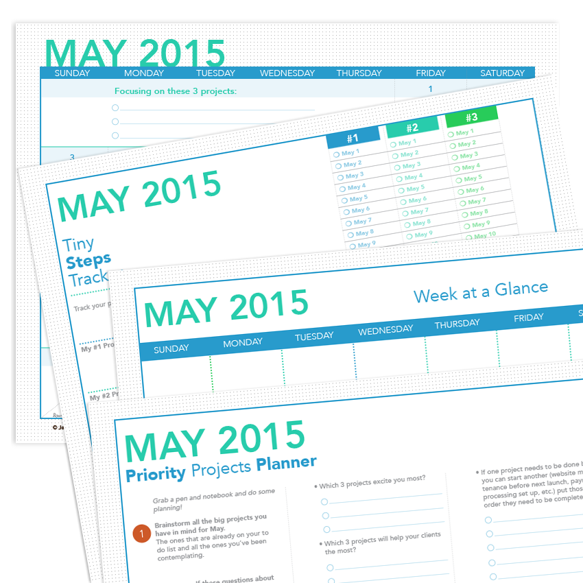 Printable Calendar  May 2015