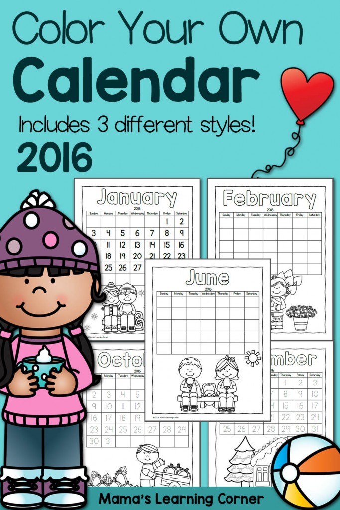 The Mega List Of Free Printable Calendars And Planners For 2016