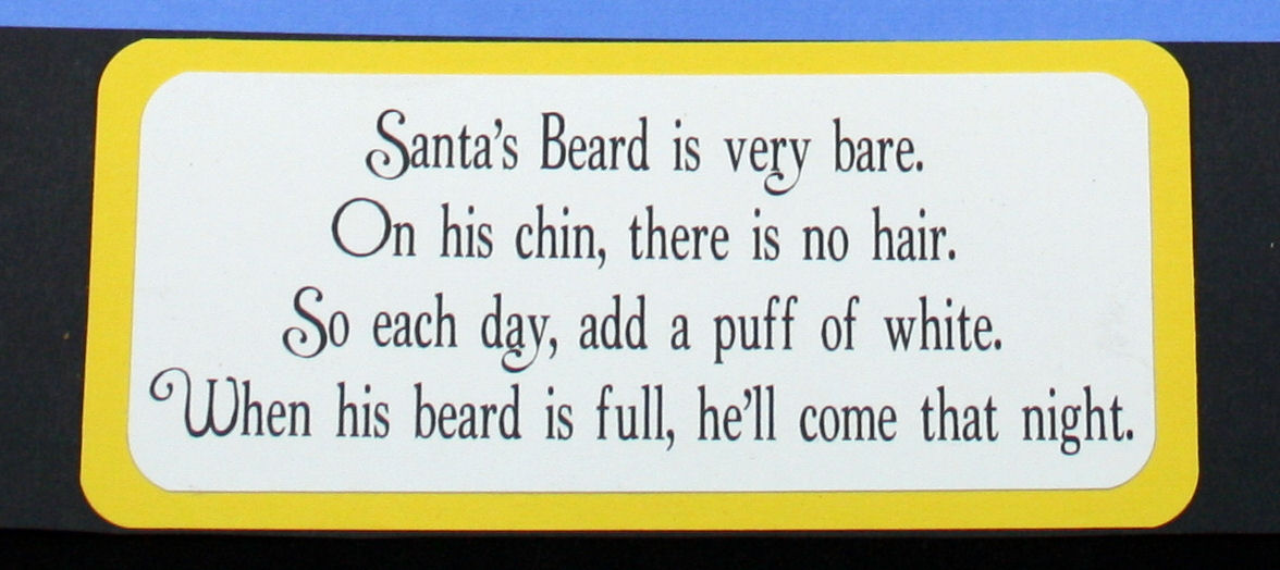 Tink’s Treats  Santa’s Beard Advent Calendar