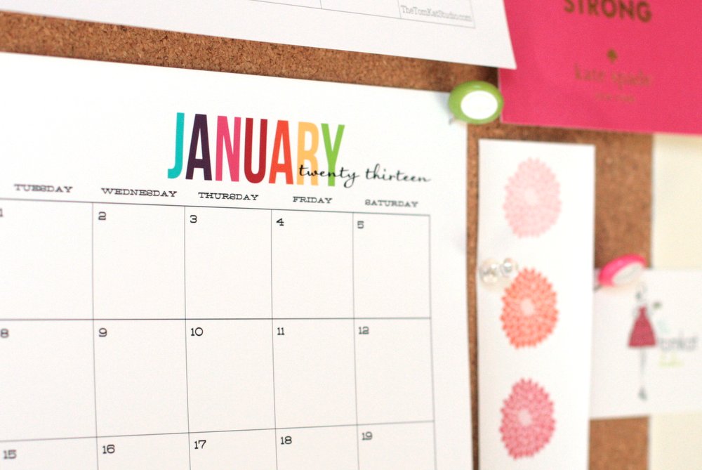 1000+ Images About Printable Calendars On Pinterest