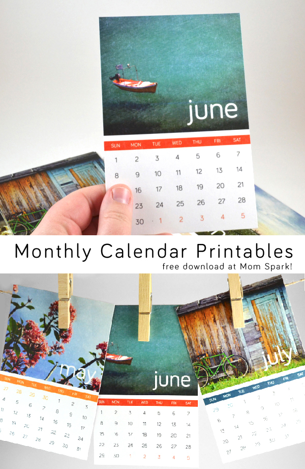 2014 Free Printable Calendar Cards