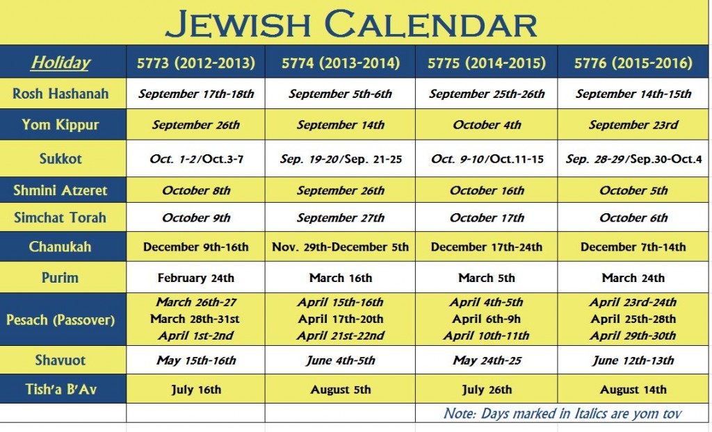 2016 Printable Calendars