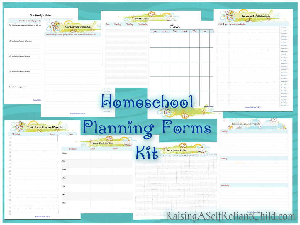 6 Best Images Of Homeschool Lesson Planners Free Printables