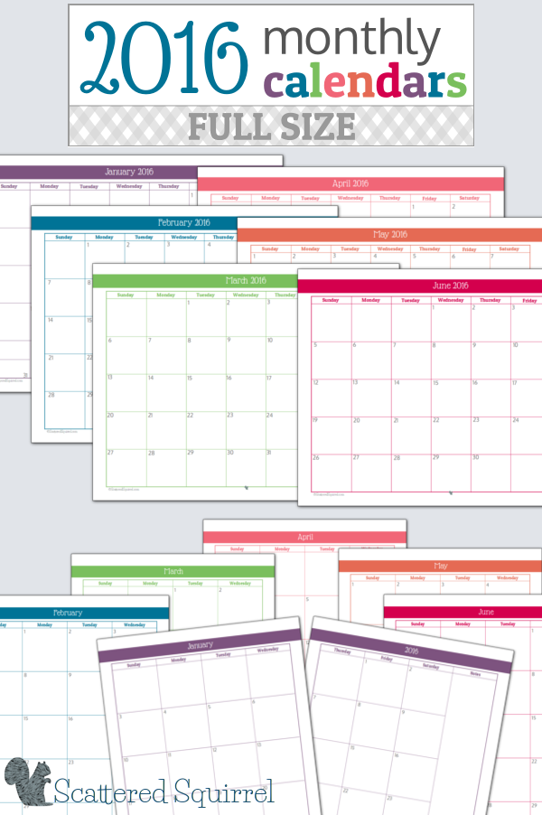 Free Printable Monthly Calendars For Teachers Calendar Template 2022