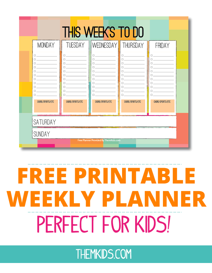 Free Printable  A Simple Weekly To