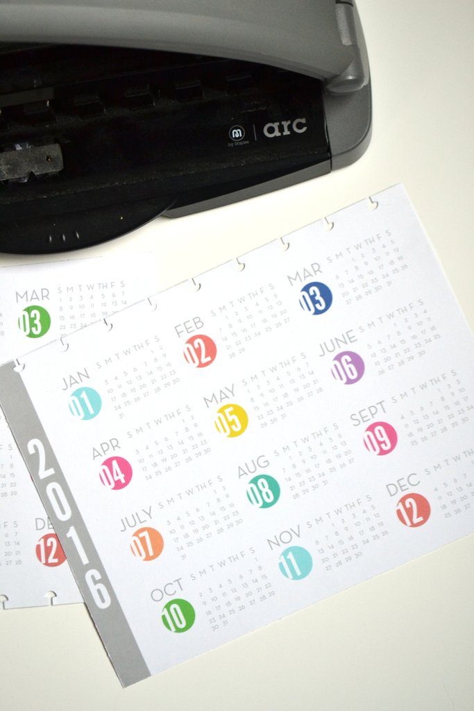 2016 Free Printable Calendars