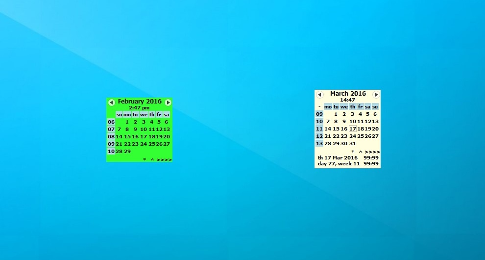 Calendar   Agenda 0 5 Gadget For Windows 7 8 10