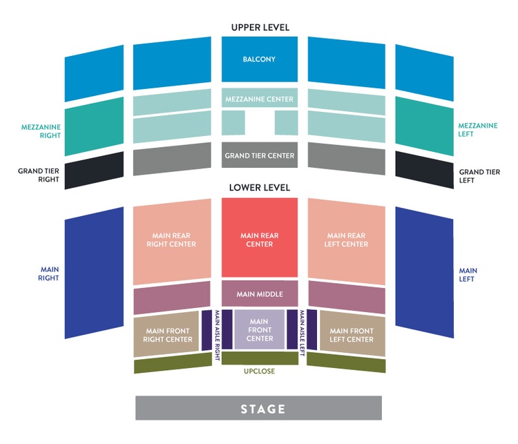 Tickets & Events Ticket Office Seating Charts