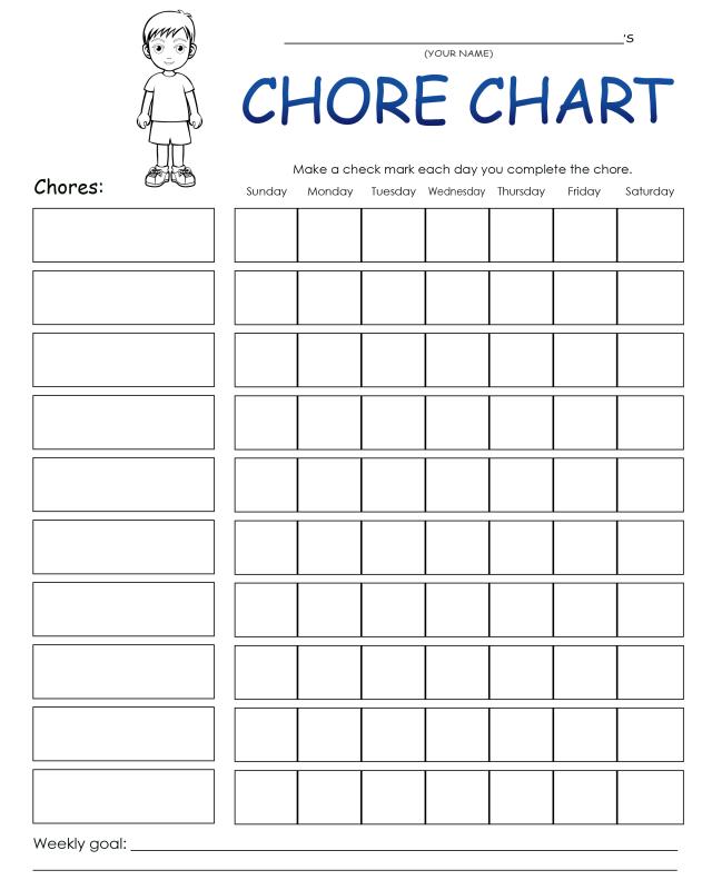 1000+ Images About Chore Charts On Pinterest