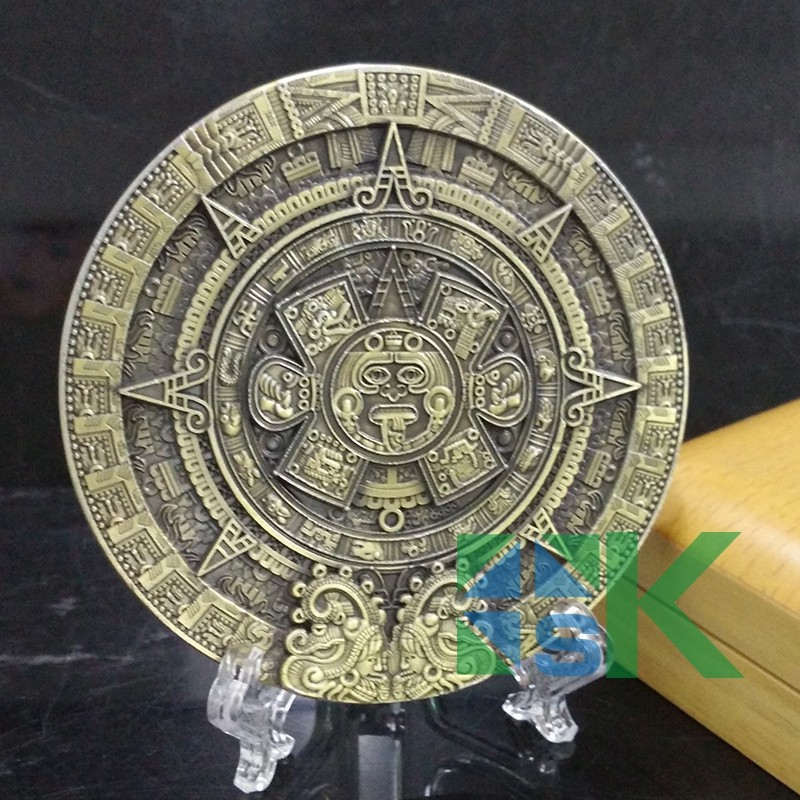 Aliexpress Com Buy 1pcs 80 10mm Mayan Calendar Prophecy Mayan
