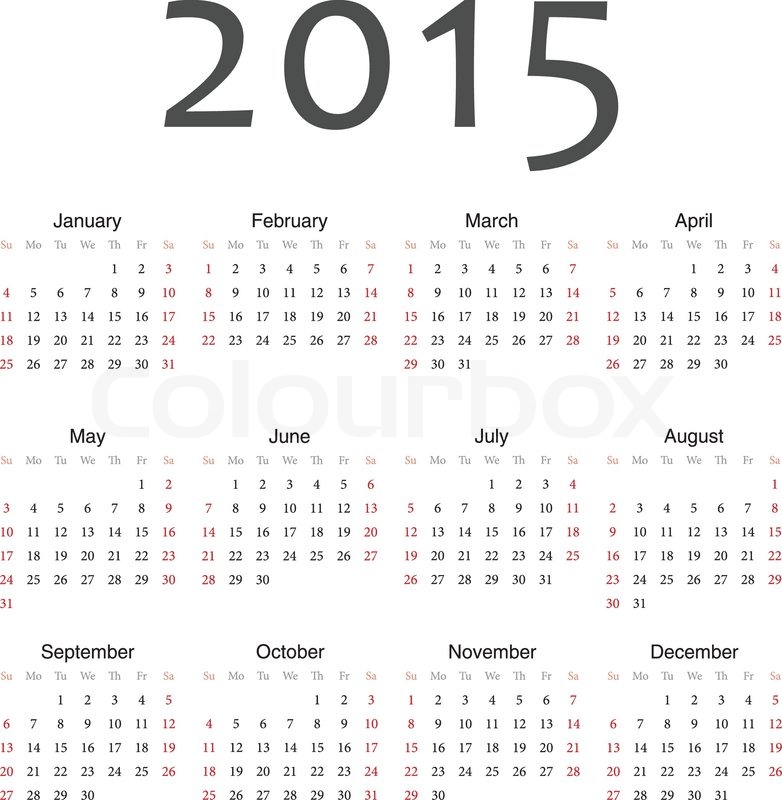 Best Photos Of 12 Month Calendar Print Out