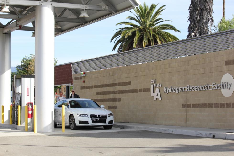 Cal State L A Hydrogen Station Becomes First In California To Be