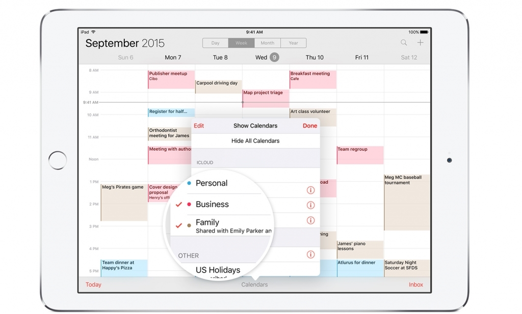 New Shared Calendar On Iphone