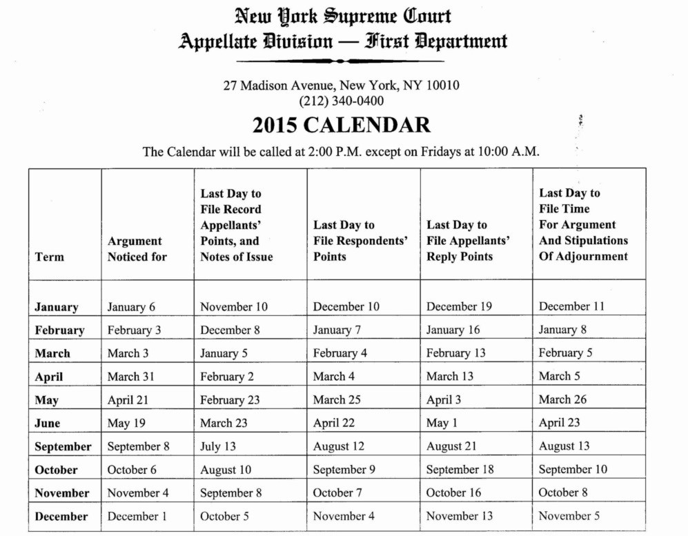 New York State Appellate Division