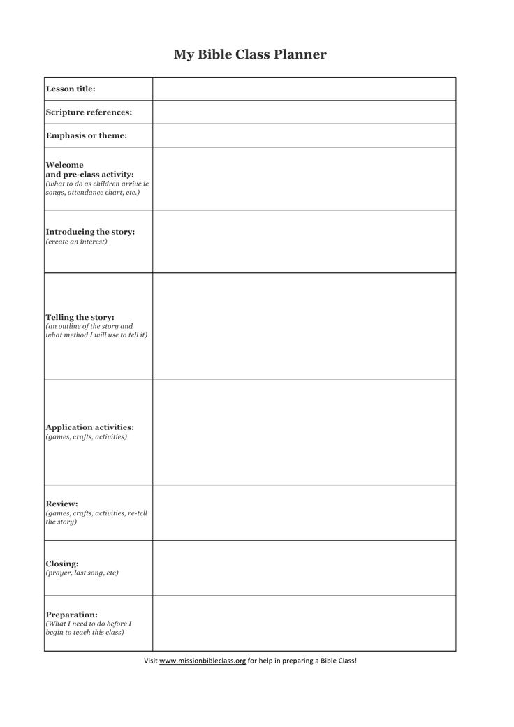 1000+ Ideas About Blank Lesson Plan Template On Pinterest