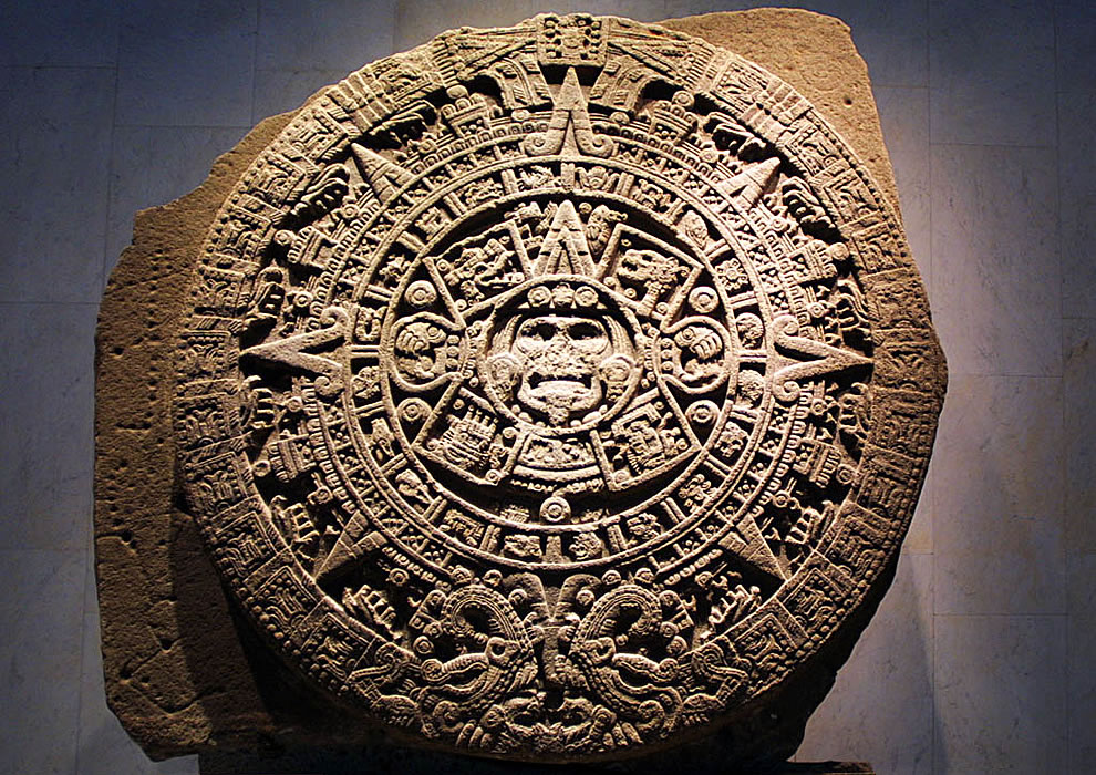 Aztec Calendar Wheel Vs Mayan Chichenitza