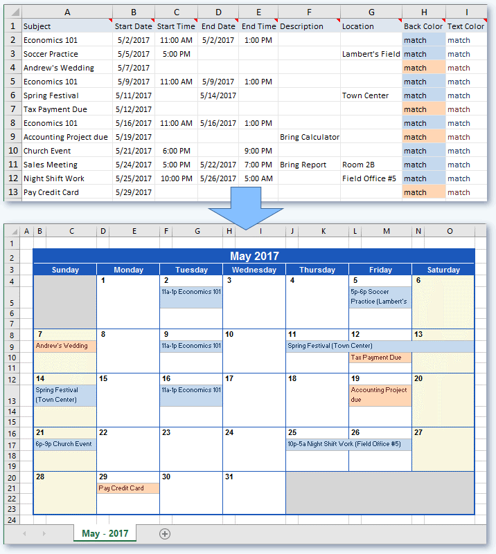 Create Calendar In Excel Calendar Template 2022