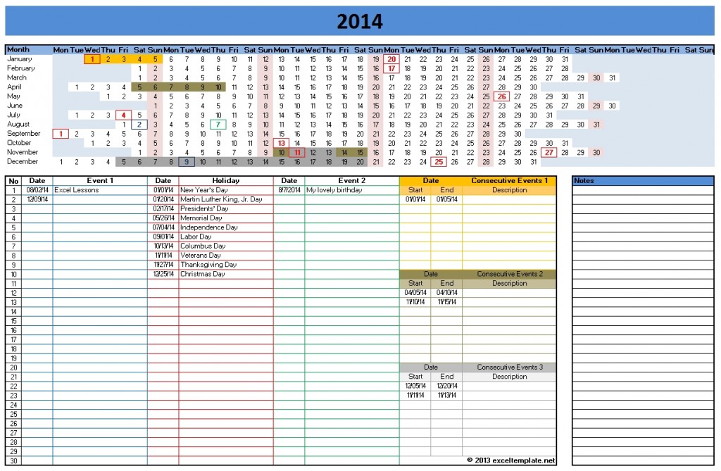 microsoft word templates calendar