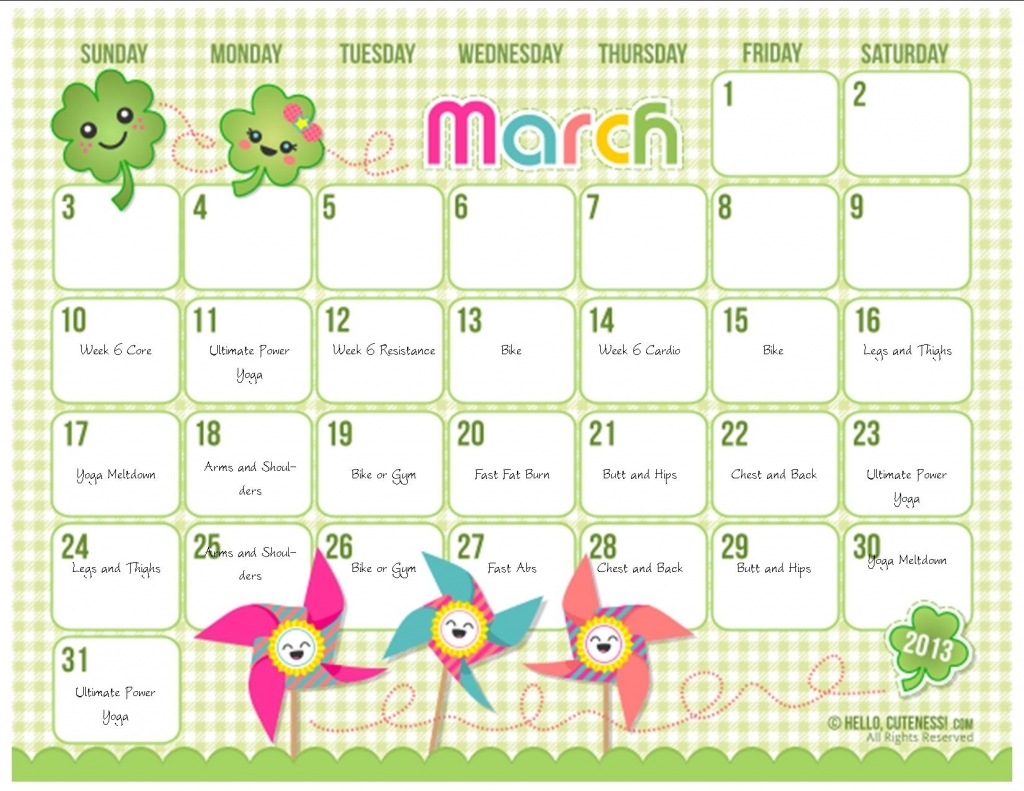 Publisher Calendar Template Free Printable Editable March Calendars