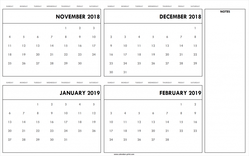 november to december 2018 january to february 2019 calendar images of a calendar january through december