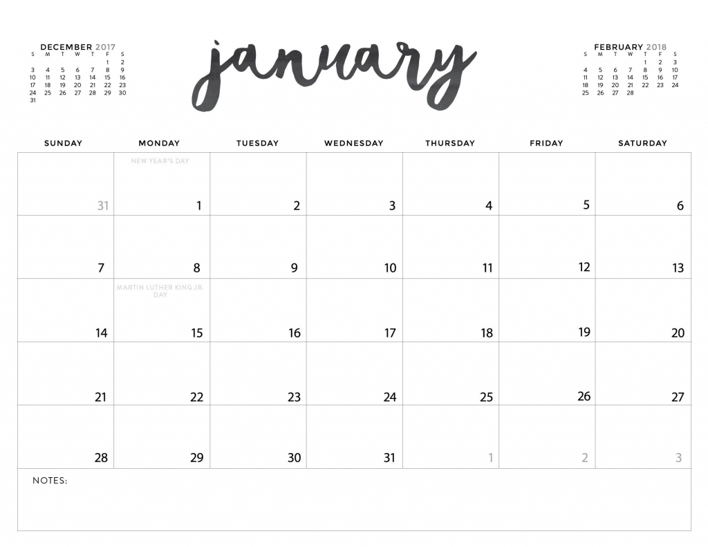 5 X 8 Free Blank Printable Calendars – Calendar Template 2023