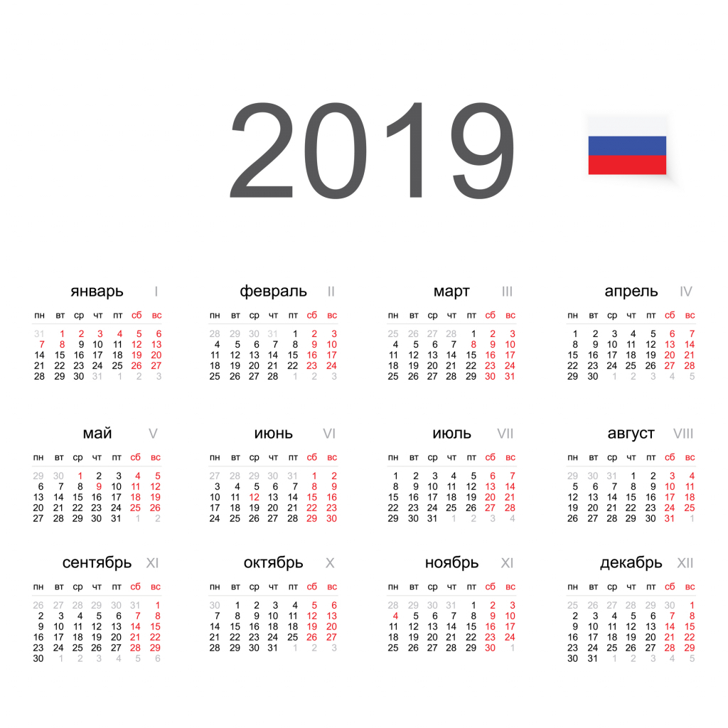 2019 2019 11 By 17 Calendar