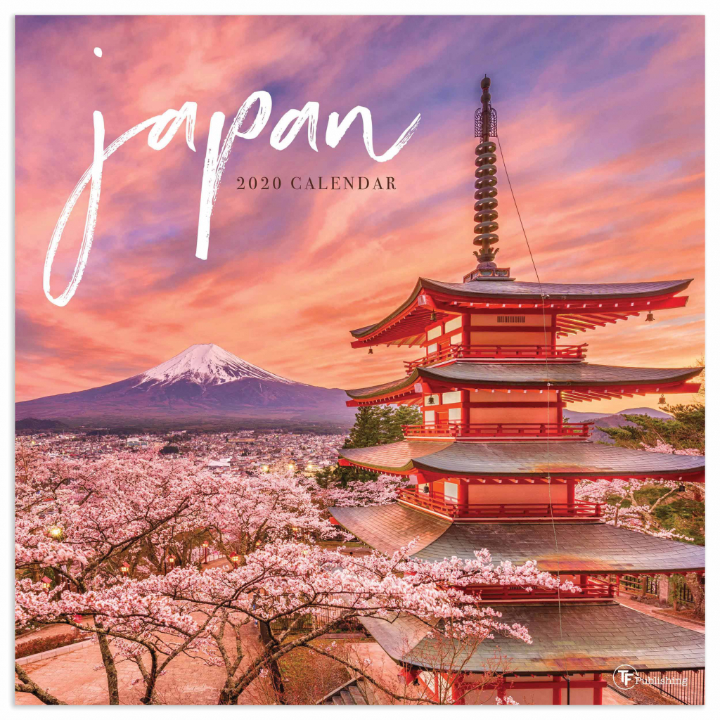 Japan Calendar 2020 Bridgewater Temple Calendar 2020