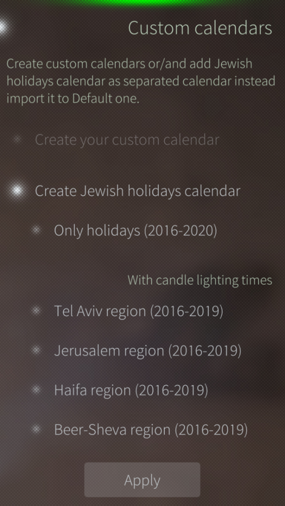 patch add more calendars openrepos community jewish calendar 2020 ics