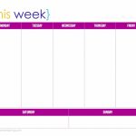 019 Template Ideas Free Printable Daily Calendar With Time 1 Week Calendar Printable