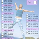 30 Day Squat Challenge A Fitness Challenge For All Printable Squat Challenge