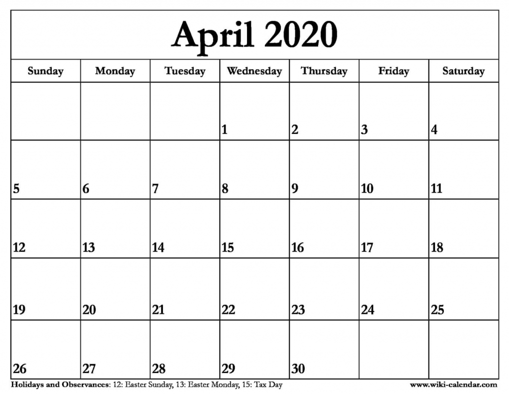 april 2020 calendar printable colonarsd7 www wiki calendar com daily hour 1