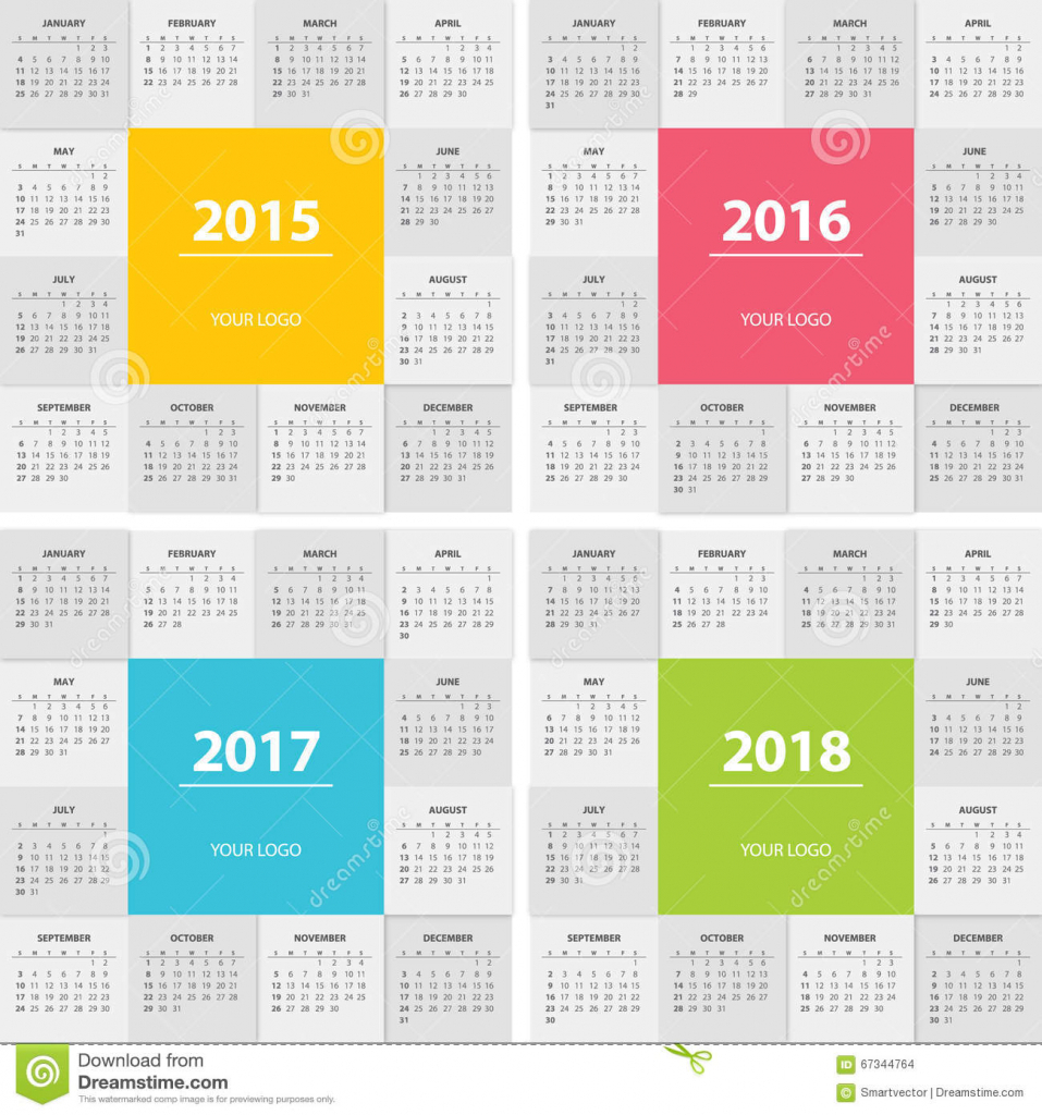 calendar for next year modern flat design stock vector calendar images for the next 7 years