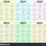 Exemplary 5 Year Calendar Printable Mini Calendar Template Calendar Images For The Next 7 Years