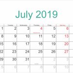 Pin On July 2019 Printable Calendar Printable Countdown Calendar To 12th July