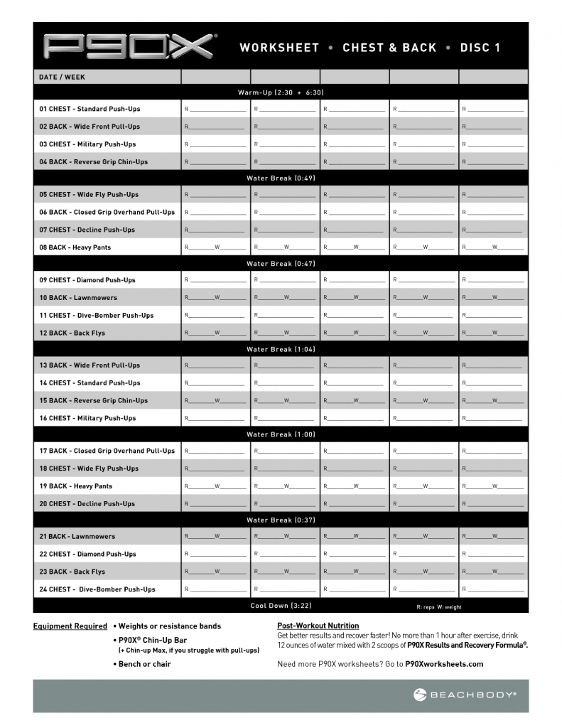 printable sample p90x workout schedule form p90x workout p90x workout schedule calendar printable
