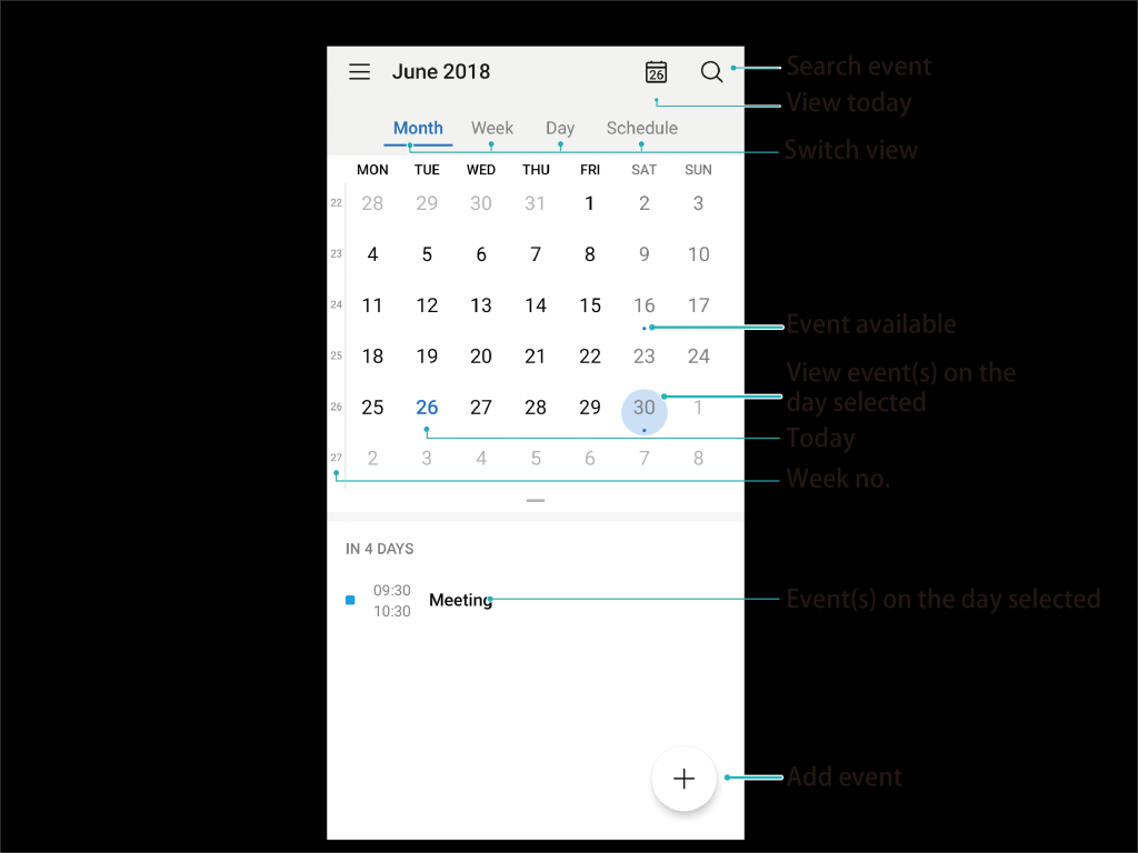 use calendar to manage my schedule 10000 my calendar