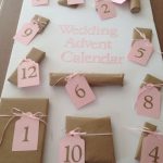 Wedding Advent Calendar Cute Little Presents For The 12 Wedding Countdown Calendar