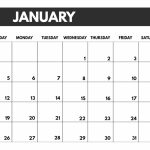 2020 Free Monthly Calendar Template Paper Trail Design 8 5 X 11 Printable Calendars