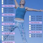 30 Day Squat Challenge A Fitness Challenge For All 30 Day Squat Challenge Printable