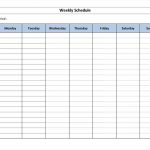 7 Day Week Calendar Printable Template Calendar Printable One Week Calander